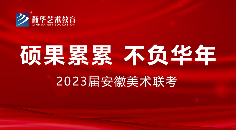 碩果累累 不負華年丨2023屆安徽省美術聯考新華學子再創佳績！